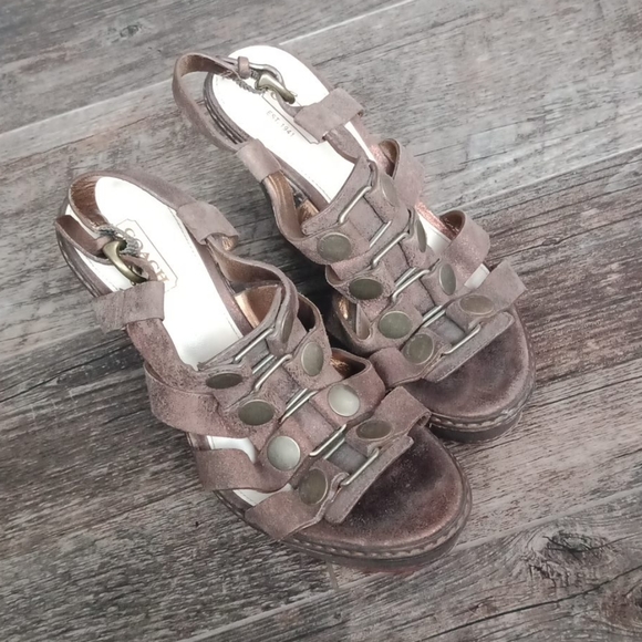 Coach wedges - Picture 14 of 14